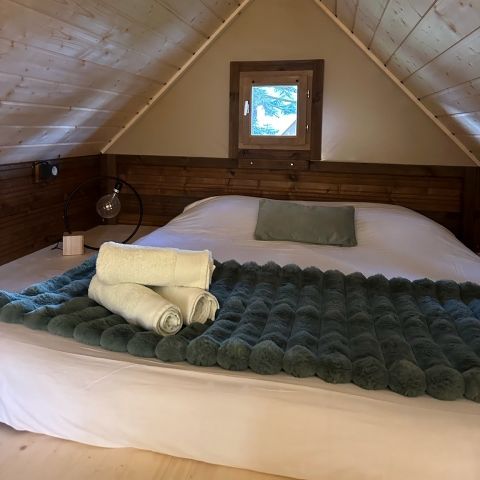 Tente en toile et en bois 2 personnes - Tente Bivouac