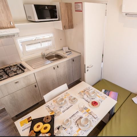 Stacaravan 4 personen - Lodge Comfort Hond