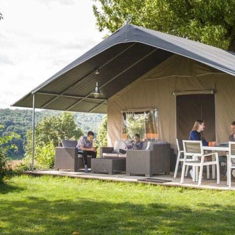 TENDA IN TELA E LEGNO 5 persone - de Luxe