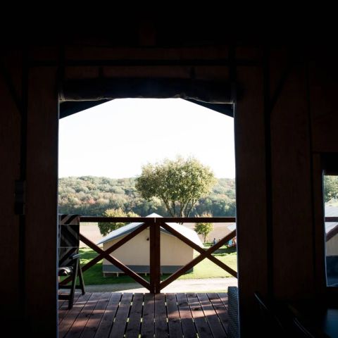 TENDA IN TELA E LEGNO 5 persone - de Luxe