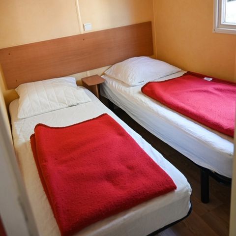 Stacaravan 6 personen - Stacaravan met 3 slaapkamers