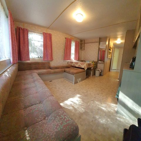 Stacaravan 4 personen - Vintage stacaravan met 2 slaapkamers