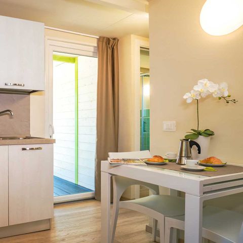 MOBILHOME 6 personas - Albergue Familiar Superior