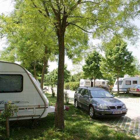 Kampeerplaats - Caravan - zwembad extra