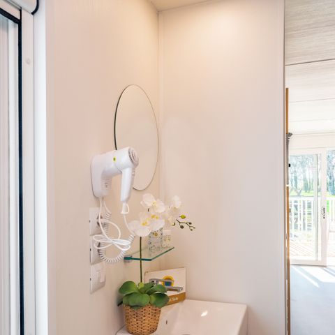 Mobilheim 4 Personen - Deluxe Lodge - Haustiere erlaubt