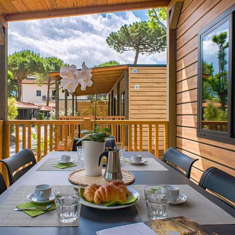 Mobilheim 4 Personen - Lodge Deluxe Family Pet Allowed