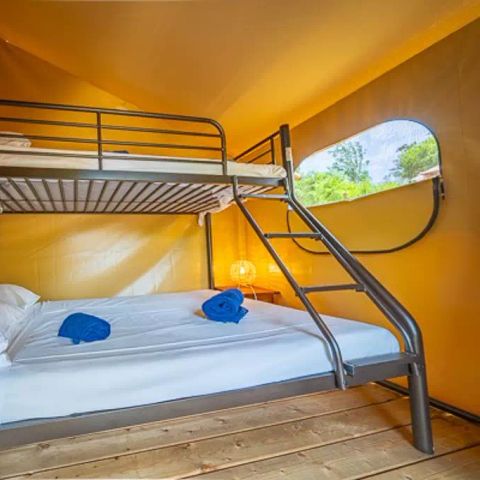 LODGE 5 personnes - Tente Eco Lodge | 2 Ch. | 4/5 Pers. | Sans SDB