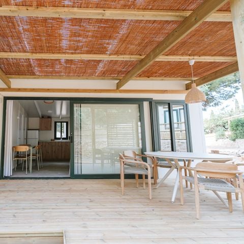 Stacaravan 6 personen - PREMIUM ALMENDRO 6