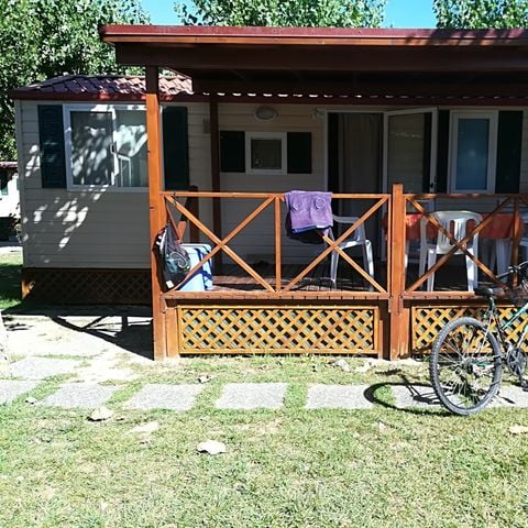 Mobilheim 4 Personen - Standard Lodge - Haustiere erlaubt