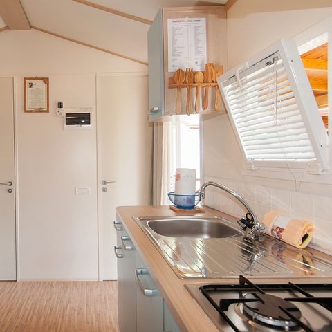 Mobilheim 4 Personen - Standard Lodge - Haustiere erlaubt