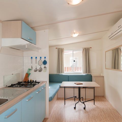 Stacaravan 4 personen - Lodge Comfort - Huisdieren toegestaan