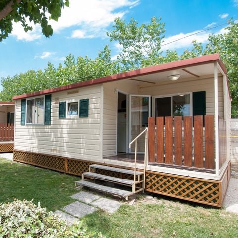 Stacaravan 4 personen - Lodge Comfort - Huisdieren toegestaan