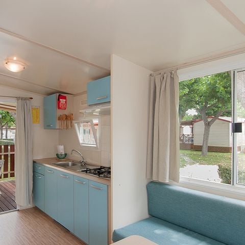 Stacaravan 4 personen - Lodge Comfort - Huisdieren toegestaan