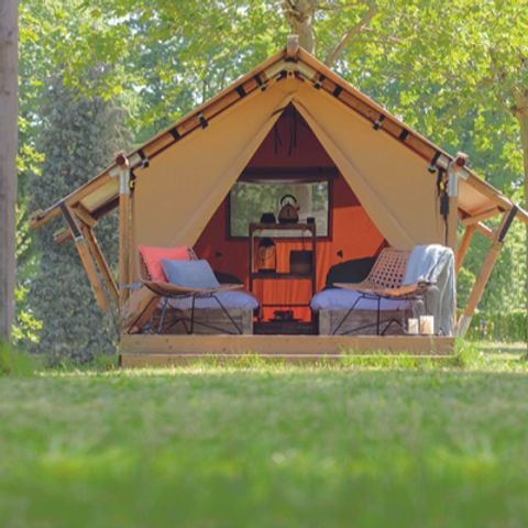 TENDA IN TELA E LEGNO 2 persone - Tenda Safari I 2 pax