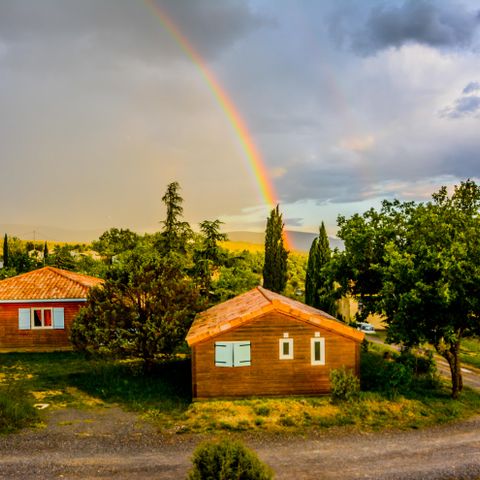 CHALET 10 persone - Chalet Lodge doppio 65m²+35m²