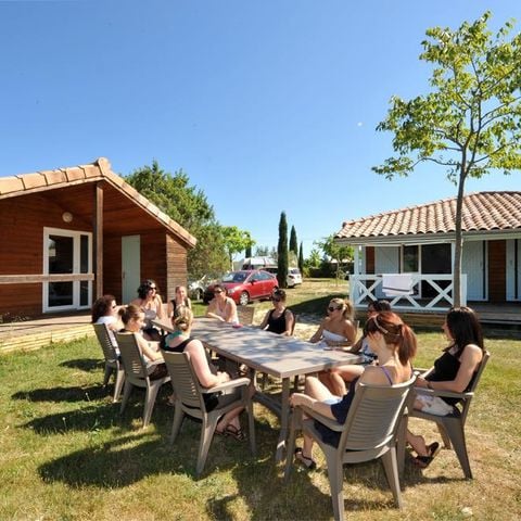 CHALET 10 personnes - Lodge chalet Twin 65m²+35m²