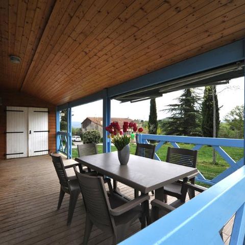 CHALET 10 persone - Chalet Lodge doppio 65m²+35m²