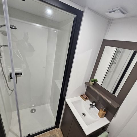 CASA MOBILE 4 persone - Mobilhome premium AVEC VUE e climatizzazione 2 camere 4 persone