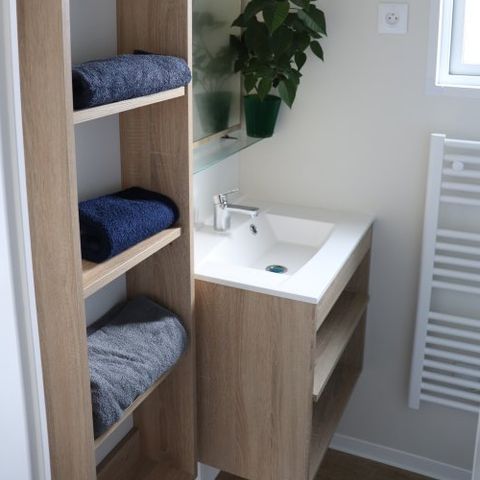 Mobilheim 4 personen - 3-Zimmer-Lodge - Babybettbetreuung nicht möglich