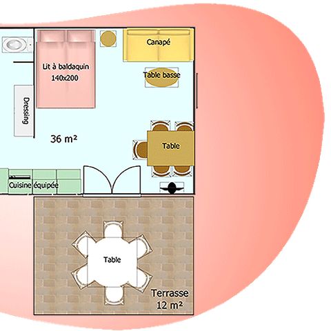 VAKANTIEHUIS 5 personen - Cottage Confort