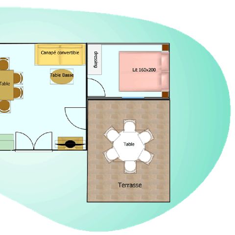 VAKANTIEHUIS 7 personen - TAFEL FAMILIE
