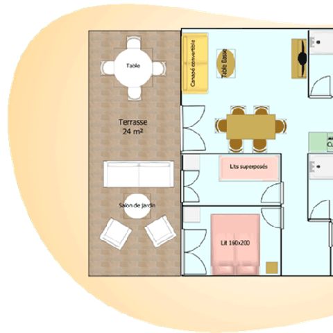 CASA 8 persone - COTTAGE PREMIUM