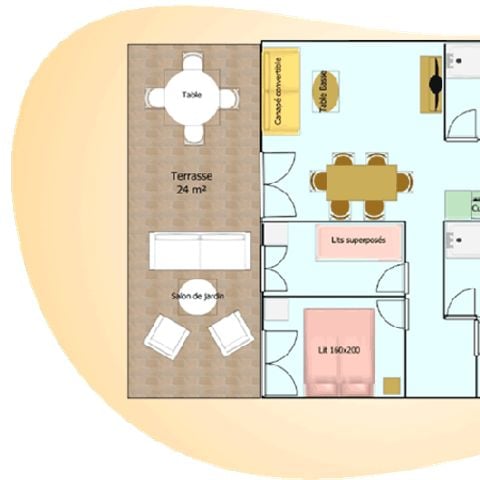 VAKANTIEHUIS 8 personen - PREMIUM COTTAGE