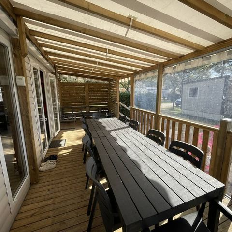 Stacaravan 6 personen - Stacaravan 3 slaapkamers - AMOR B62