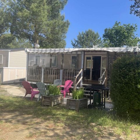Stacaravan 6 personen - Stacaravan 3 slaapkamers - AMOR B62