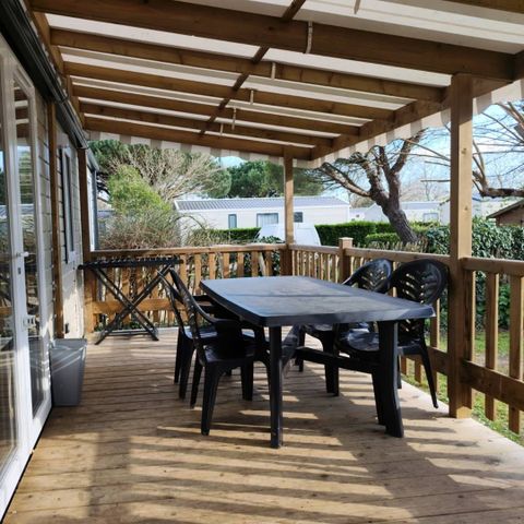 BUNGALOW 8 personnes - Mobil-home 3 chambres - Ile d'Oléron MH 318