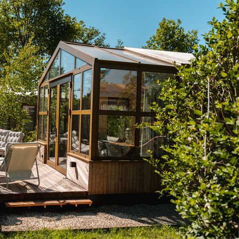 FERIENHAUS 16 Personen - 4 x Große Gewächshäuser