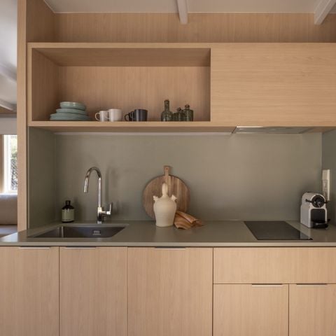 Stacaravan 2 personen - MOBIL HOME FAMILIE +