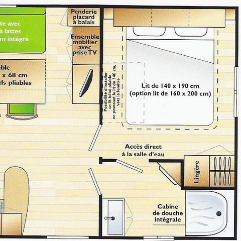 CASA MOBILE 5 persone - Casa mobile con 2 camere da letto