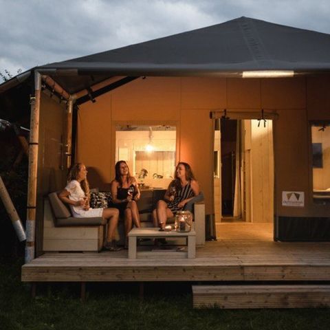 TENDA IN TELA E LEGNO 6 persone - Cottage Villatent