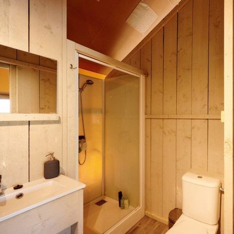 TENTE TOILE ET BOIS 6 personnes - Chalet Villatent