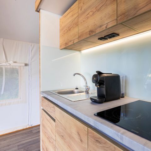 TENTE TOILE ET BOIS 4 personnes - Tente safari 2-4 personnes