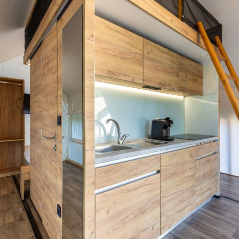 TENTE TOILE ET BOIS 4 personnes - Tente safari 2-4 personnes