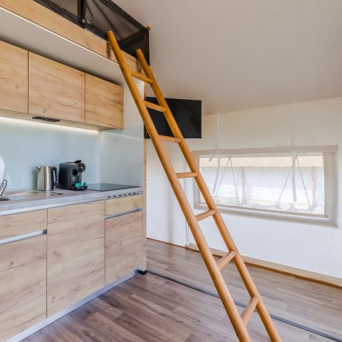 TENTE TOILE ET BOIS 6 personnes - Tente safari 4-6 personnes