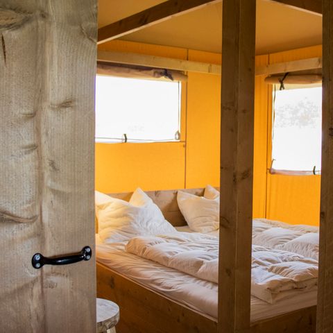 TENDA IN TELA E LEGNO 6 persone - Tenda Safari di lusso