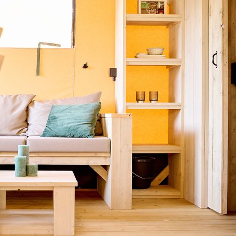 TENDA IN TELA E LEGNO 7 persone - Rangerlodge