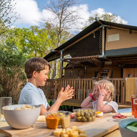TIENDA DE LONA Y MADERA 7 personas - Rangerlodge