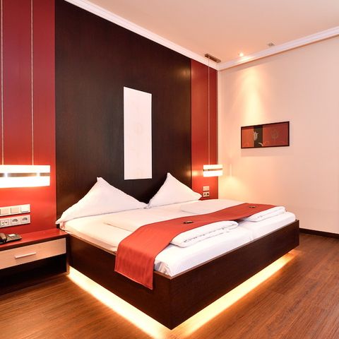 Slaapkamer 2 personen - Hotelsuite Kapitän