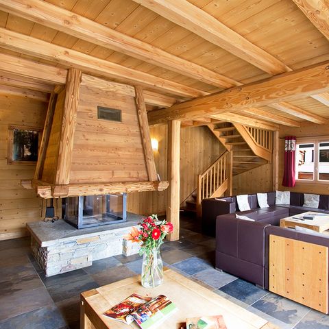 Chalet Odalys  Le Loup Lodge - Camping Isère - Image N°6