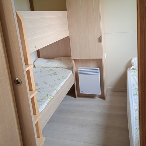 Chalet 5 personen - 26m² - 2 slaapkamers