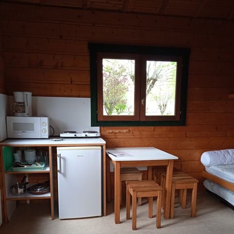 CHALET 4 personas -  20m² - 1 dormitorio (sin baño)
