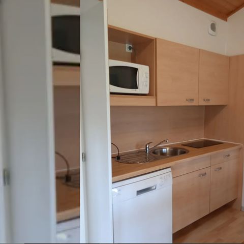 Chalet 5 personen - Toegankelijk voor personen met beperkte mobiliteit - 30 m² - 2 slaapkamers