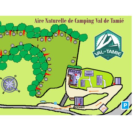 PARCELA - camping con electricidad