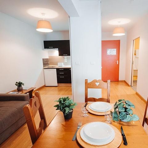 Appartement 4 personen - 2-kamerappartement voor 4 personen met airconditioning
