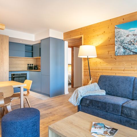APPARTEMENT 8 personen - 3-kamer appartement met slaapgedeelte voor 8 personen