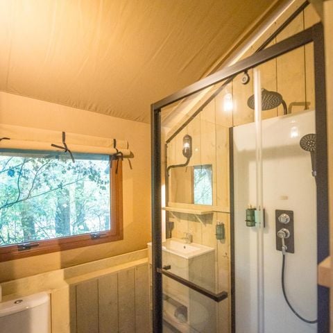 TENDA IN TELA E LEGNO 5 persone - Tenda Glamping per famiglie